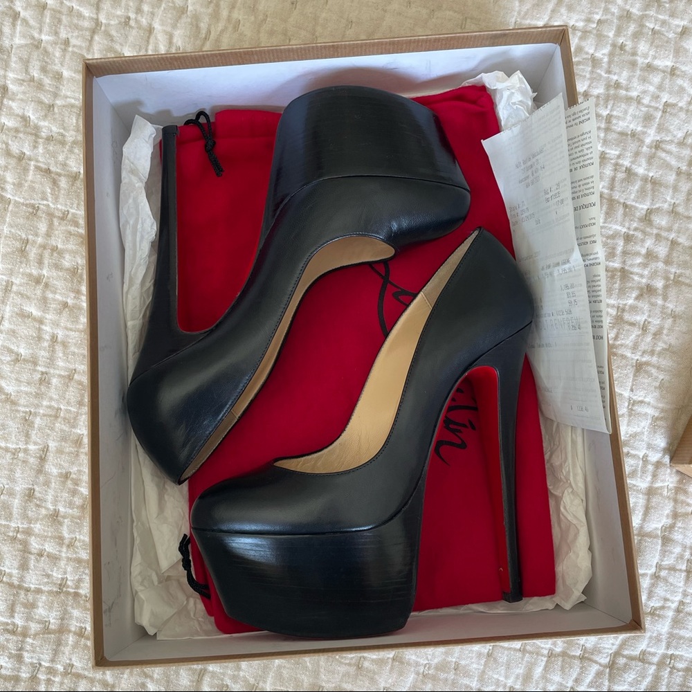 Christian Louboutin Victoria 160mm platform pump Black - Picture 2 of 7